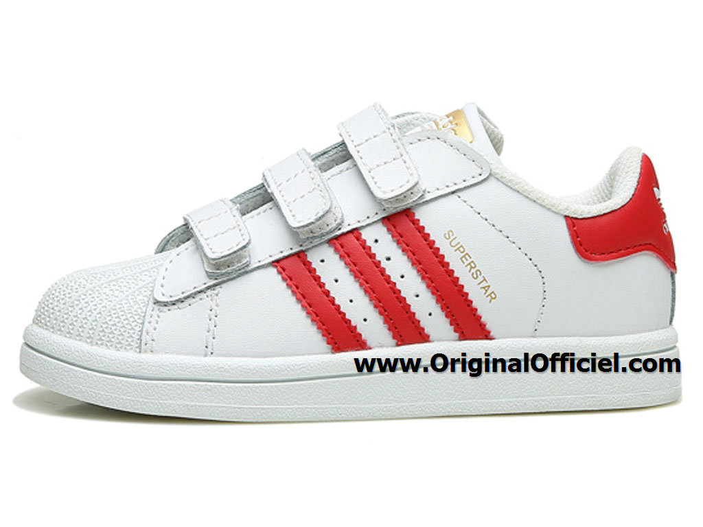 adidas superstar pas cher rouge